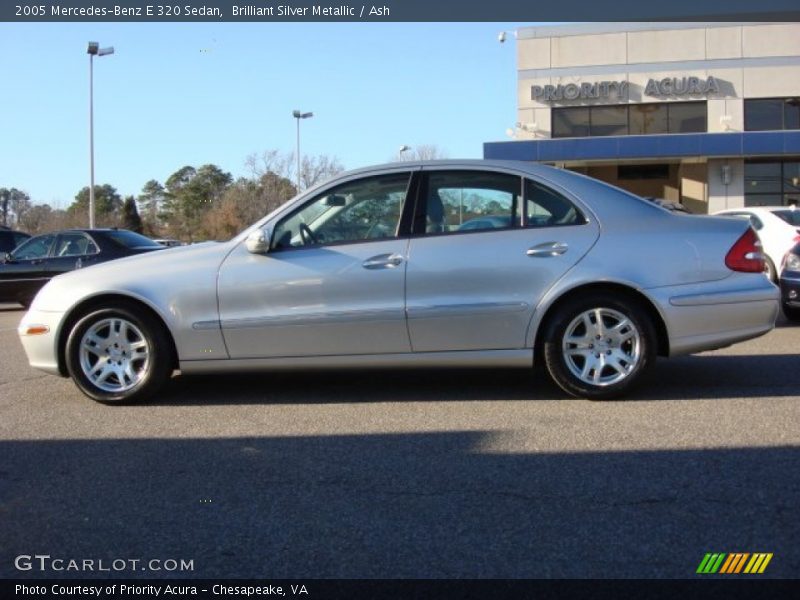 Brilliant Silver Metallic / Ash 2005 Mercedes-Benz E 320 Sedan