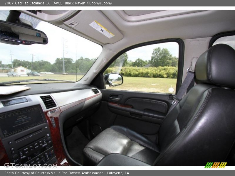 Black Raven / Ebony/Ebony 2007 Cadillac Escalade EXT AWD