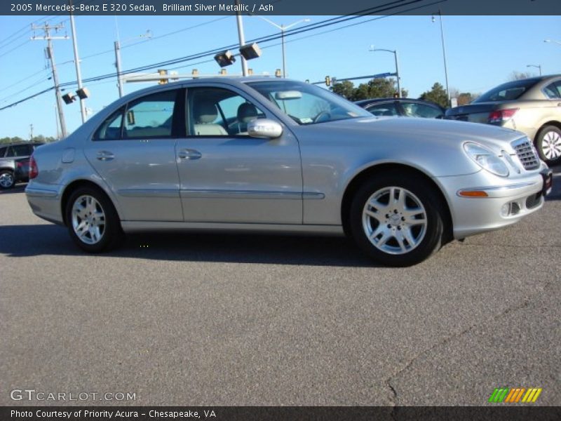 Brilliant Silver Metallic / Ash 2005 Mercedes-Benz E 320 Sedan