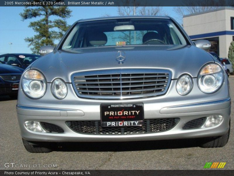 Brilliant Silver Metallic / Ash 2005 Mercedes-Benz E 320 Sedan