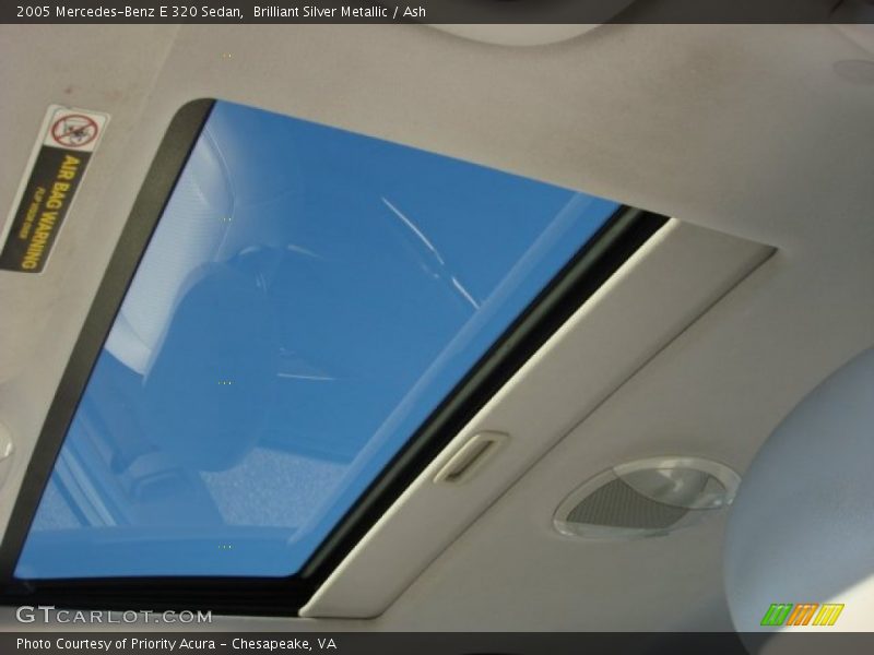 Brilliant Silver Metallic / Ash 2005 Mercedes-Benz E 320 Sedan