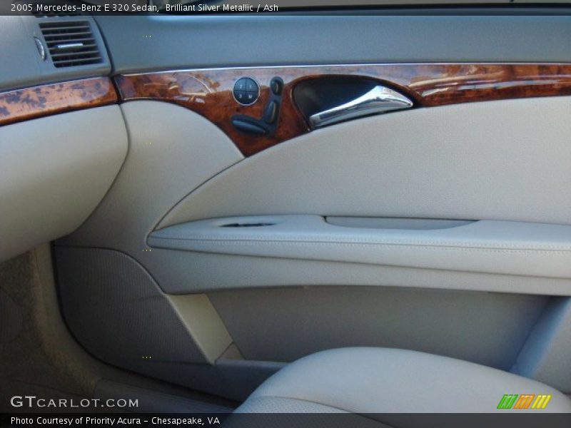 Brilliant Silver Metallic / Ash 2005 Mercedes-Benz E 320 Sedan