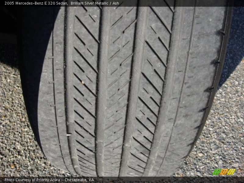 Brilliant Silver Metallic / Ash 2005 Mercedes-Benz E 320 Sedan