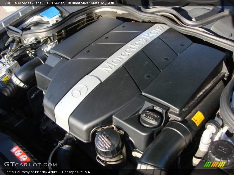 Brilliant Silver Metallic / Ash 2005 Mercedes-Benz E 320 Sedan