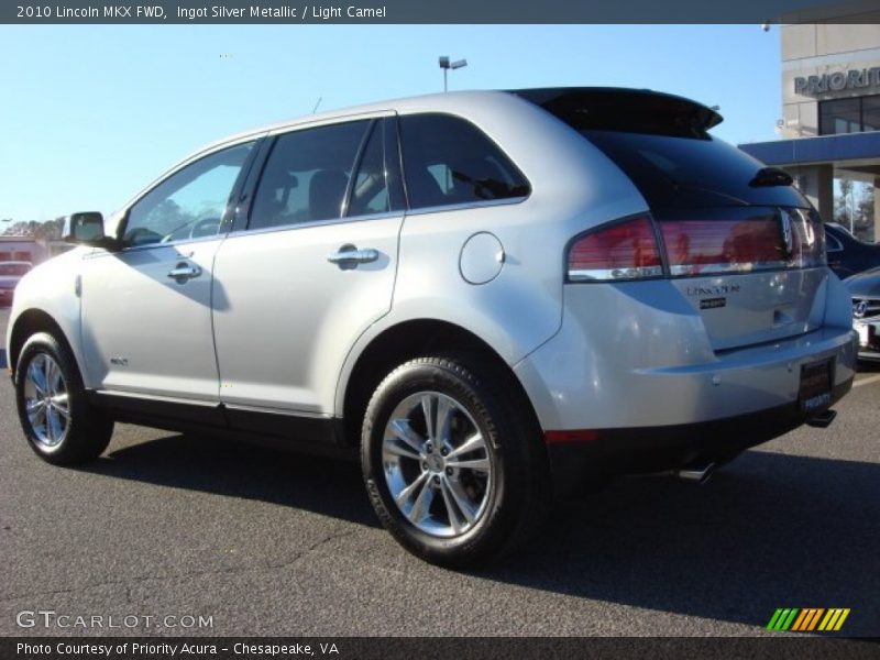 Ingot Silver Metallic / Light Camel 2010 Lincoln MKX FWD