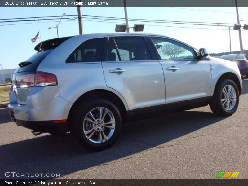 Ingot Silver Metallic / Light Camel 2010 Lincoln MKX FWD