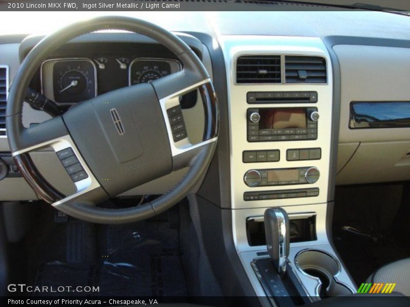 Ingot Silver Metallic / Light Camel 2010 Lincoln MKX FWD