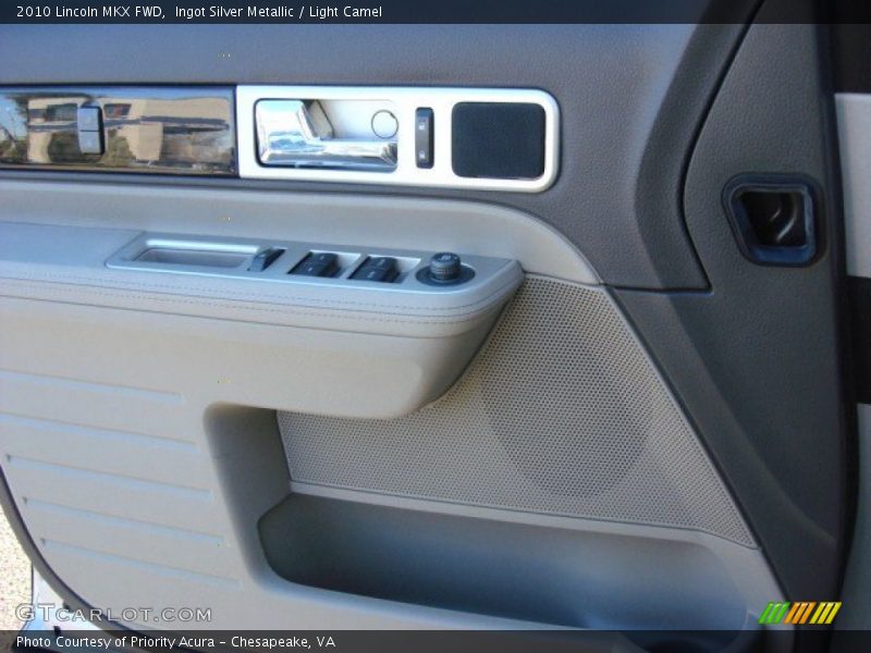 Ingot Silver Metallic / Light Camel 2010 Lincoln MKX FWD