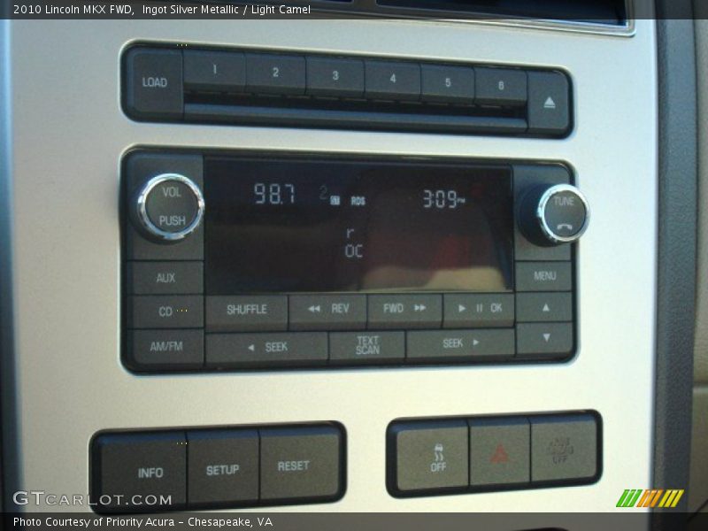 Ingot Silver Metallic / Light Camel 2010 Lincoln MKX FWD