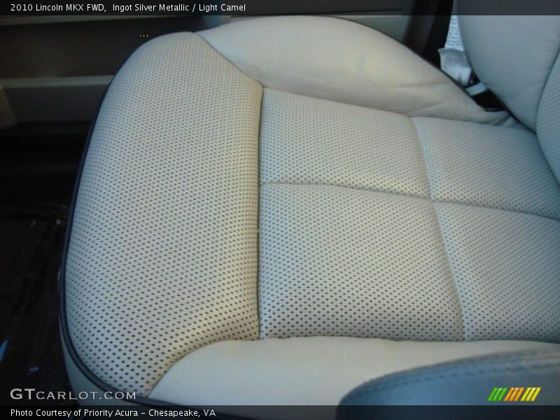 Ingot Silver Metallic / Light Camel 2010 Lincoln MKX FWD