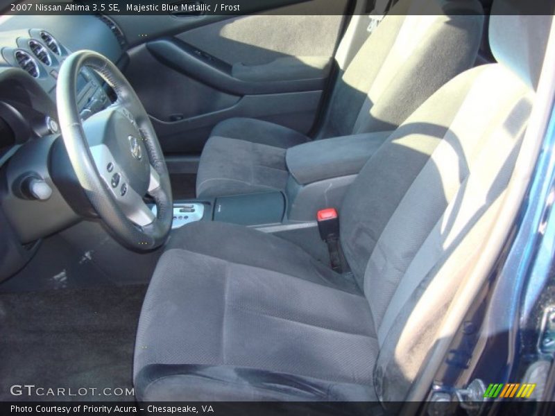 Majestic Blue Metallic / Frost 2007 Nissan Altima 3.5 SE