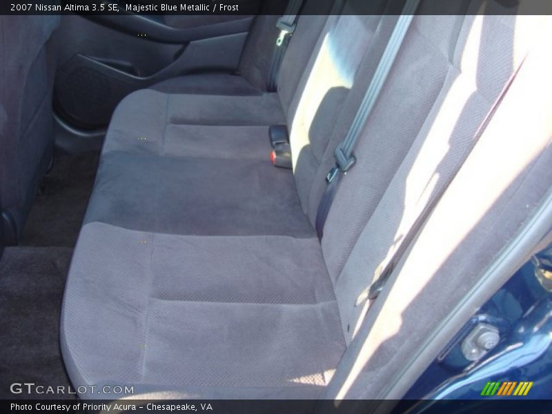 Majestic Blue Metallic / Frost 2007 Nissan Altima 3.5 SE