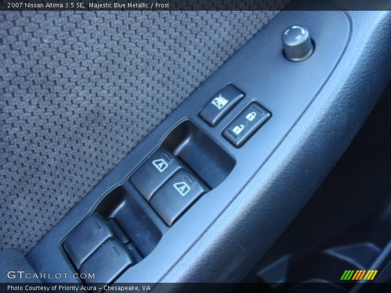 Majestic Blue Metallic / Frost 2007 Nissan Altima 3.5 SE