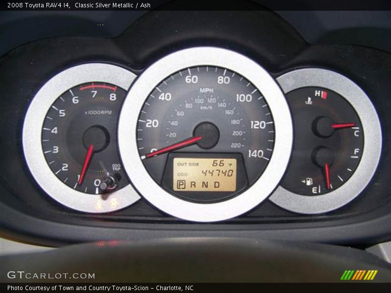 Classic Silver Metallic / Ash 2008 Toyota RAV4 I4
