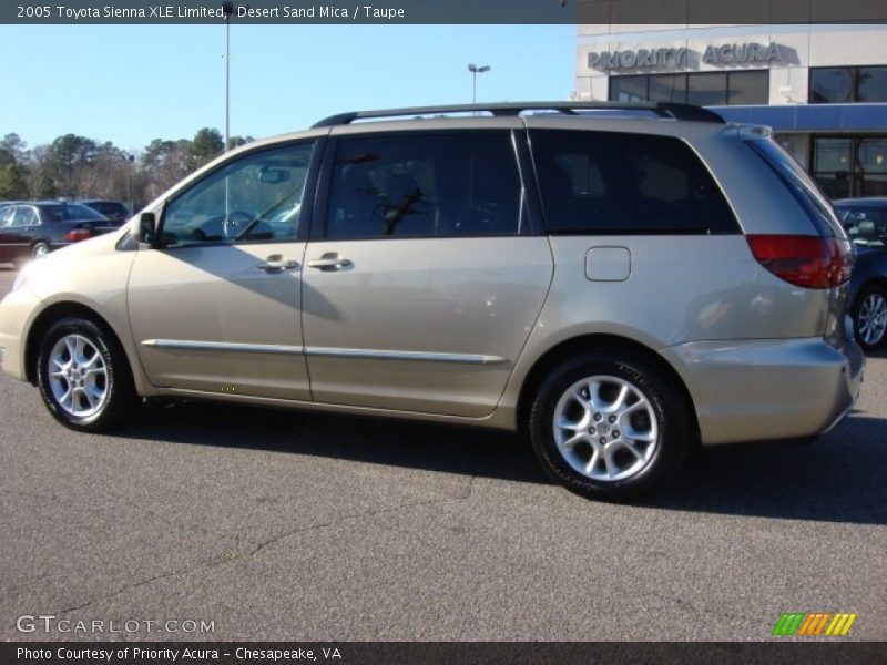 Desert Sand Mica / Taupe 2005 Toyota Sienna XLE Limited