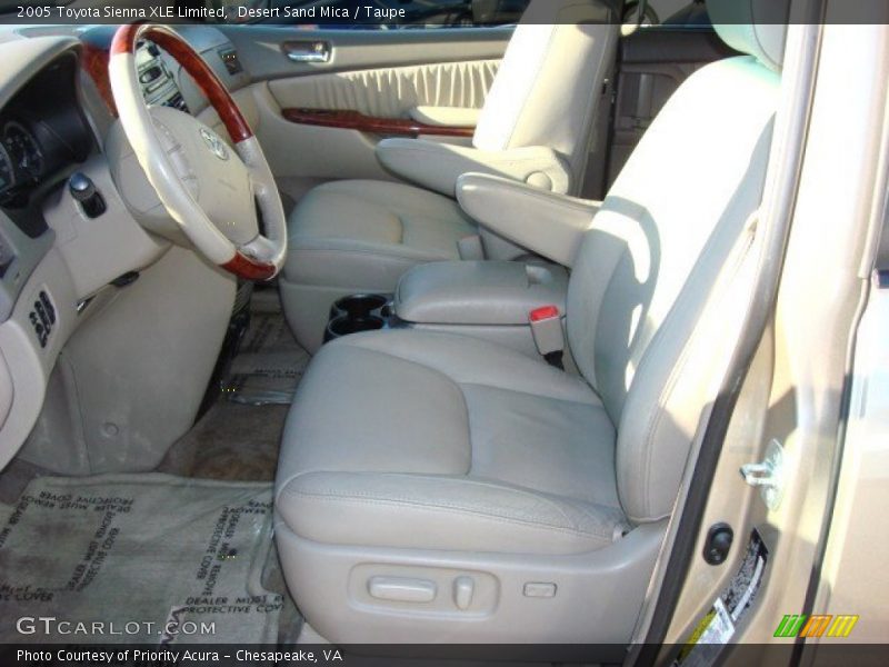 Desert Sand Mica / Taupe 2005 Toyota Sienna XLE Limited