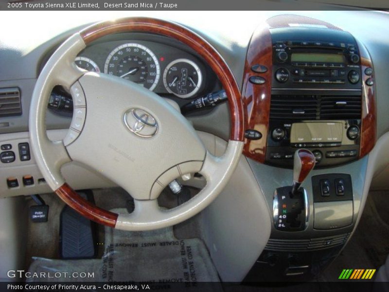 Desert Sand Mica / Taupe 2005 Toyota Sienna XLE Limited