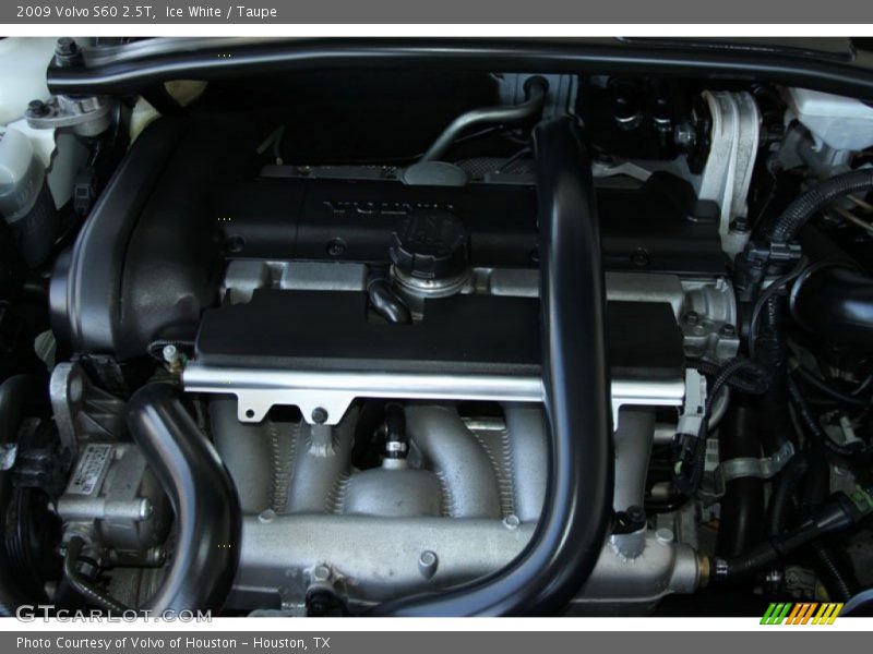 Ice White / Taupe 2009 Volvo S60 2.5T
