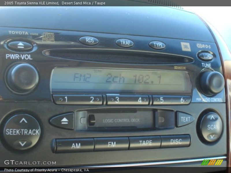 Desert Sand Mica / Taupe 2005 Toyota Sienna XLE Limited