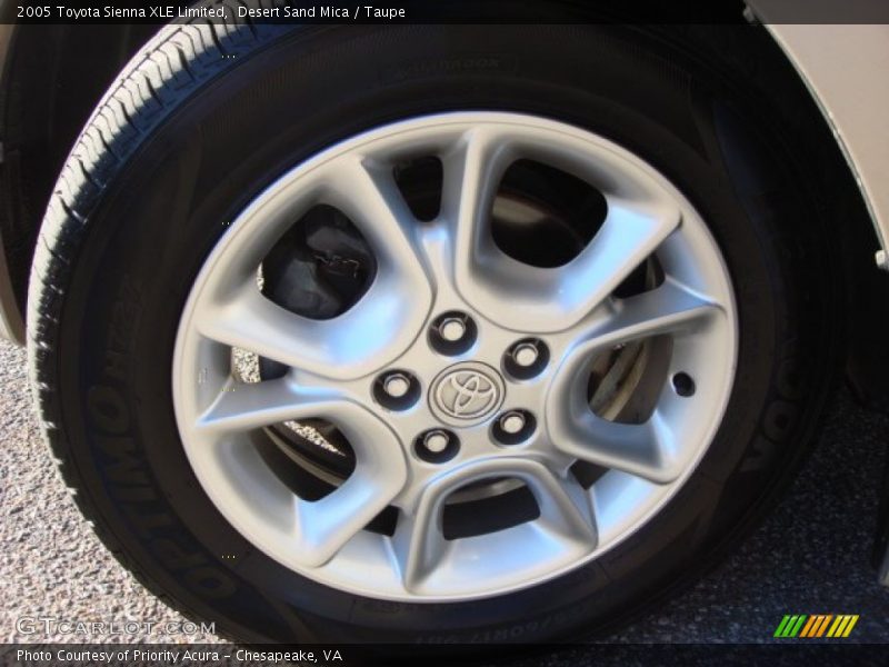 Desert Sand Mica / Taupe 2005 Toyota Sienna XLE Limited