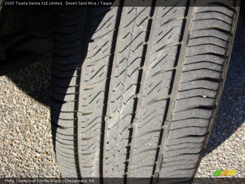 Desert Sand Mica / Taupe 2005 Toyota Sienna XLE Limited