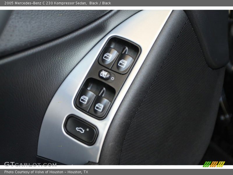 Black / Black 2005 Mercedes-Benz C 230 Kompressor Sedan
