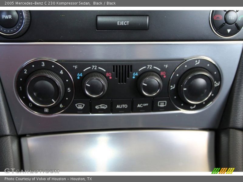 Black / Black 2005 Mercedes-Benz C 230 Kompressor Sedan