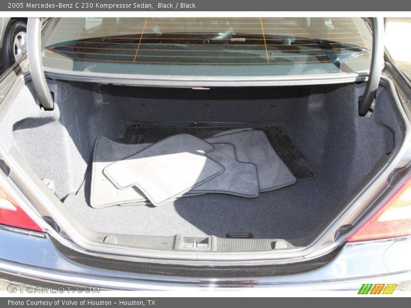 Black / Black 2005 Mercedes-Benz C 230 Kompressor Sedan