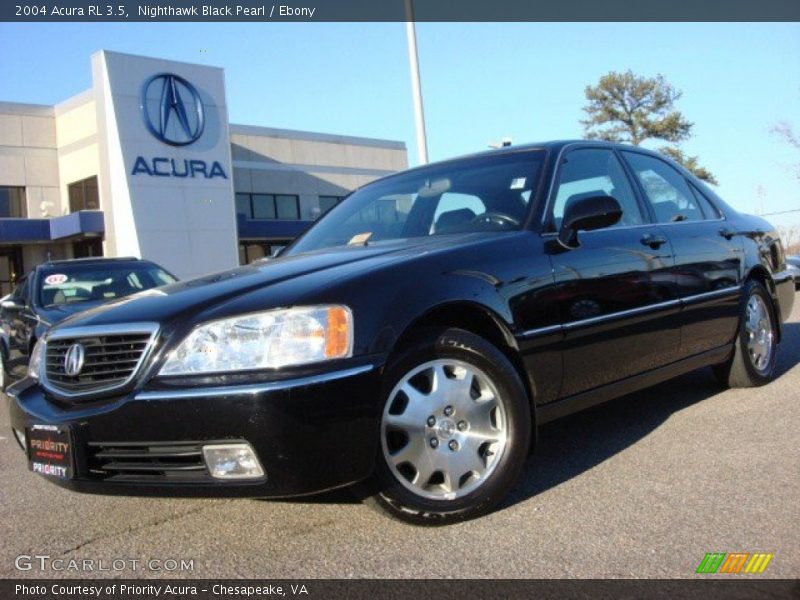 Nighthawk Black Pearl / Ebony 2004 Acura RL 3.5