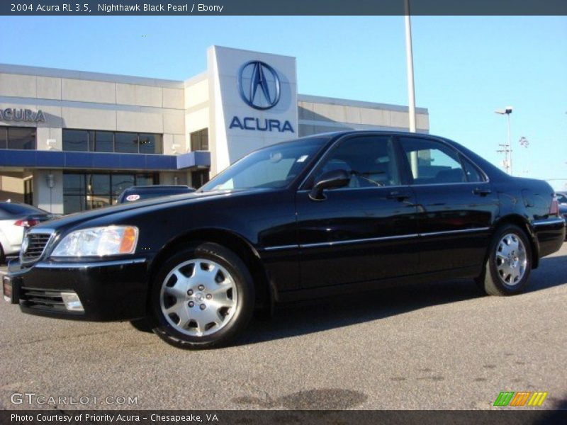 Nighthawk Black Pearl / Ebony 2004 Acura RL 3.5