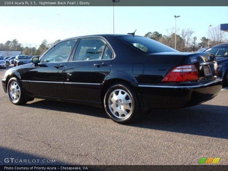 Nighthawk Black Pearl / Ebony 2004 Acura RL 3.5