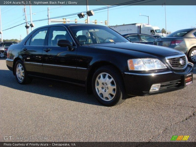 Nighthawk Black Pearl / Ebony 2004 Acura RL 3.5