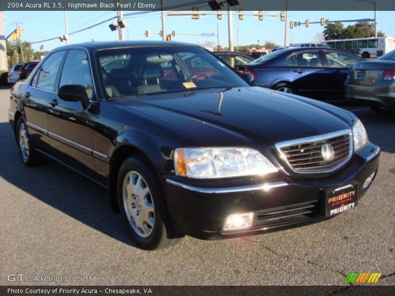 Nighthawk Black Pearl / Ebony 2004 Acura RL 3.5