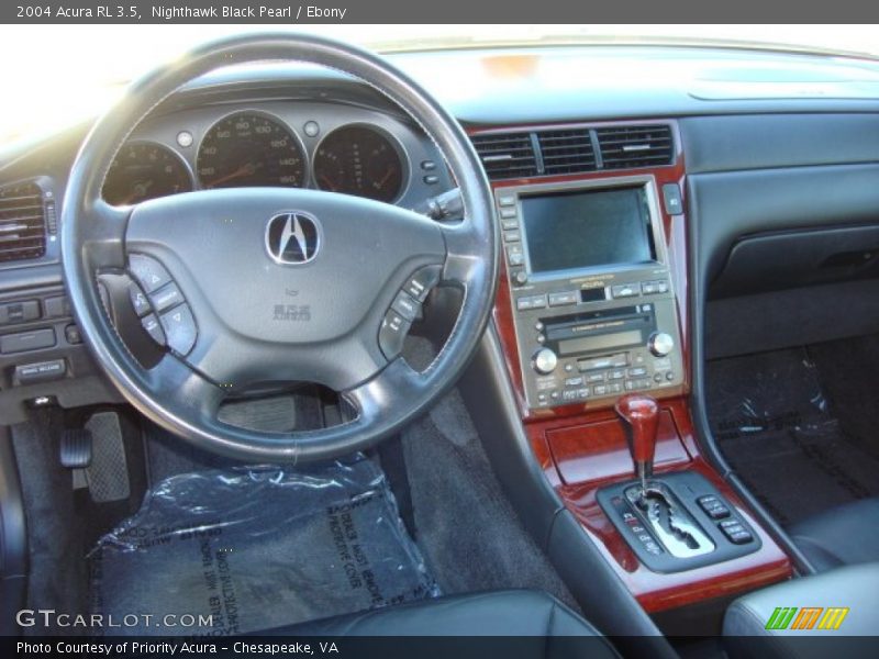 Nighthawk Black Pearl / Ebony 2004 Acura RL 3.5