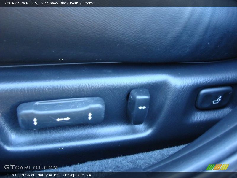 Nighthawk Black Pearl / Ebony 2004 Acura RL 3.5