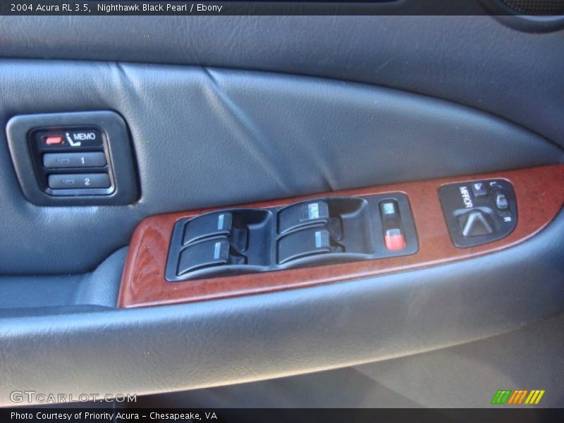 Nighthawk Black Pearl / Ebony 2004 Acura RL 3.5