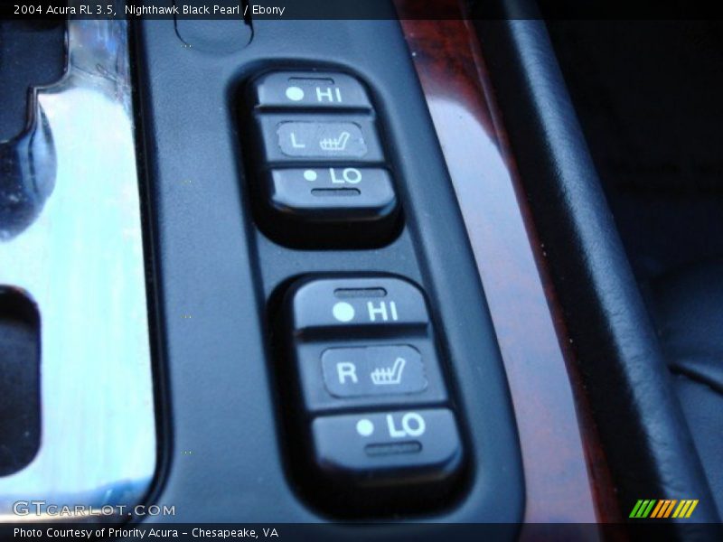 Nighthawk Black Pearl / Ebony 2004 Acura RL 3.5