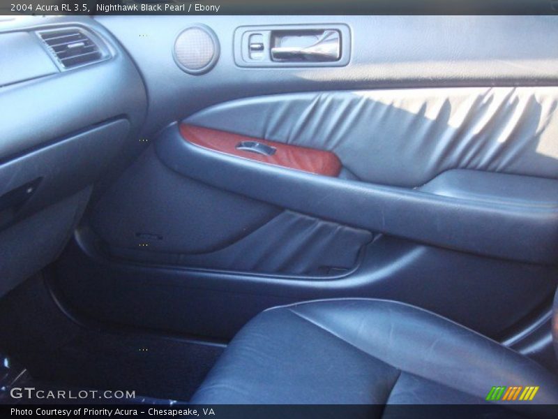 Nighthawk Black Pearl / Ebony 2004 Acura RL 3.5