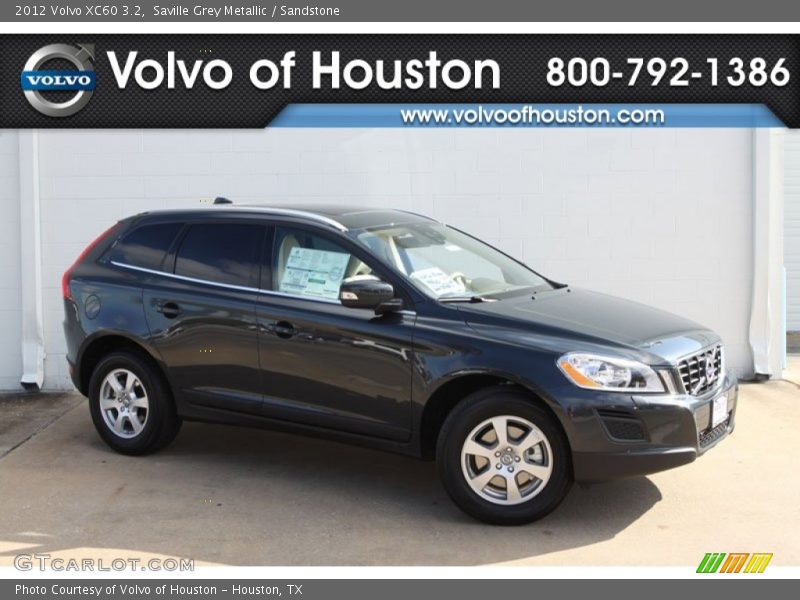 Saville Grey Metallic / Sandstone 2012 Volvo XC60 3.2