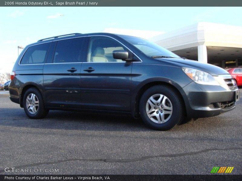 Sage Brush Pearl / Ivory 2006 Honda Odyssey EX-L