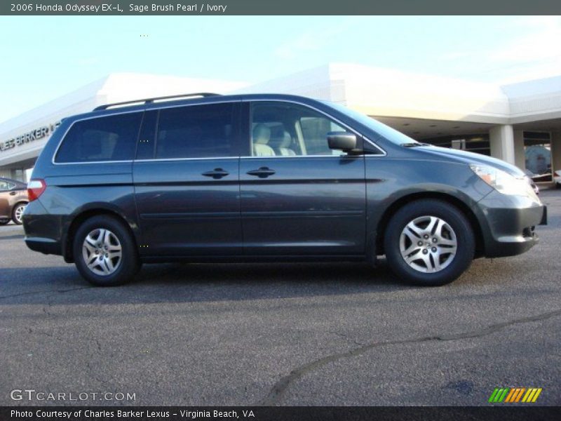 Sage Brush Pearl / Ivory 2006 Honda Odyssey EX-L