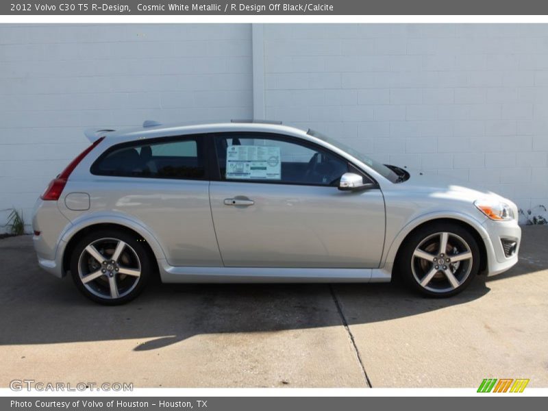 Cosmic White Metallic / R Design Off Black/Calcite 2012 Volvo C30 T5 R-Design