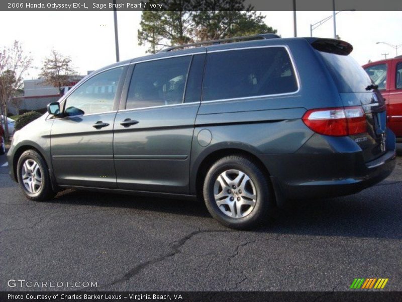Sage Brush Pearl / Ivory 2006 Honda Odyssey EX-L