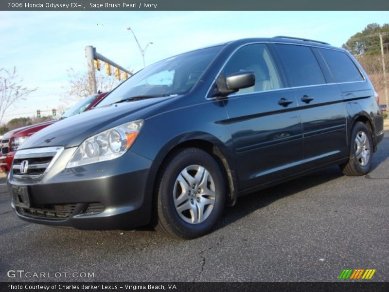 Front 3/4 View of 2006 Odyssey EX-L