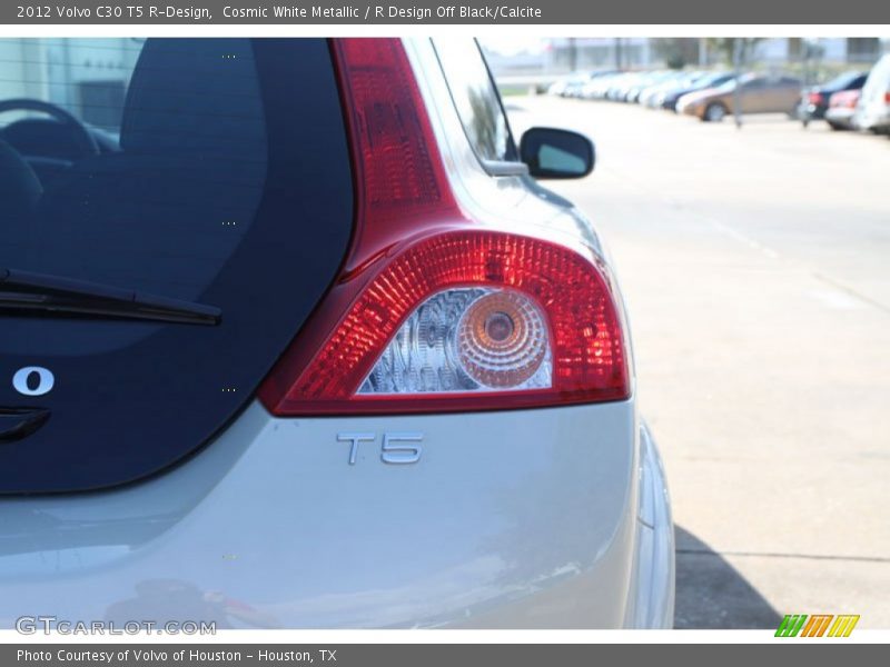 Cosmic White Metallic / R Design Off Black/Calcite 2012 Volvo C30 T5 R-Design