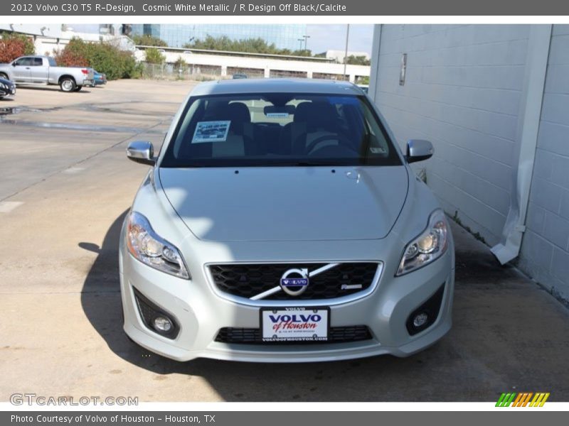 Cosmic White Metallic / R Design Off Black/Calcite 2012 Volvo C30 T5 R-Design