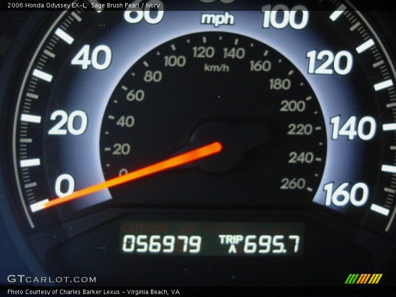 Sage Brush Pearl / Ivory 2006 Honda Odyssey EX-L