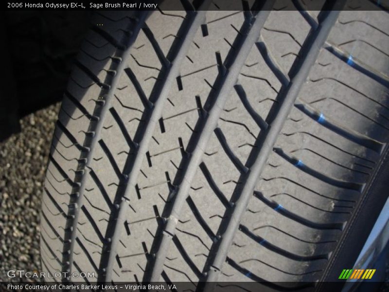 Sage Brush Pearl / Ivory 2006 Honda Odyssey EX-L