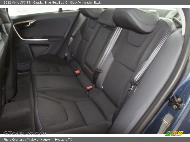 Caspian Blue Metallic / Off Black/Anthracite Black 2012 Volvo S60 T5