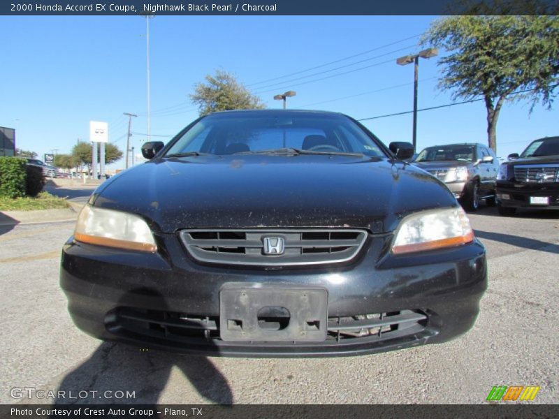Nighthawk Black Pearl / Charcoal 2000 Honda Accord EX Coupe